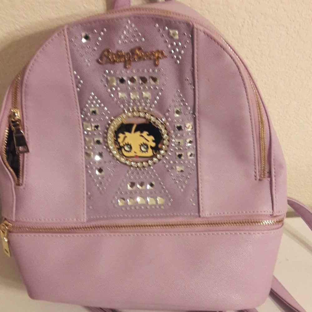BettyBoop Mini Backpack  Purse